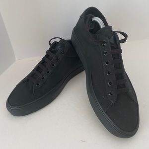 Black Men’s Canvas KOIO canvas sneakers